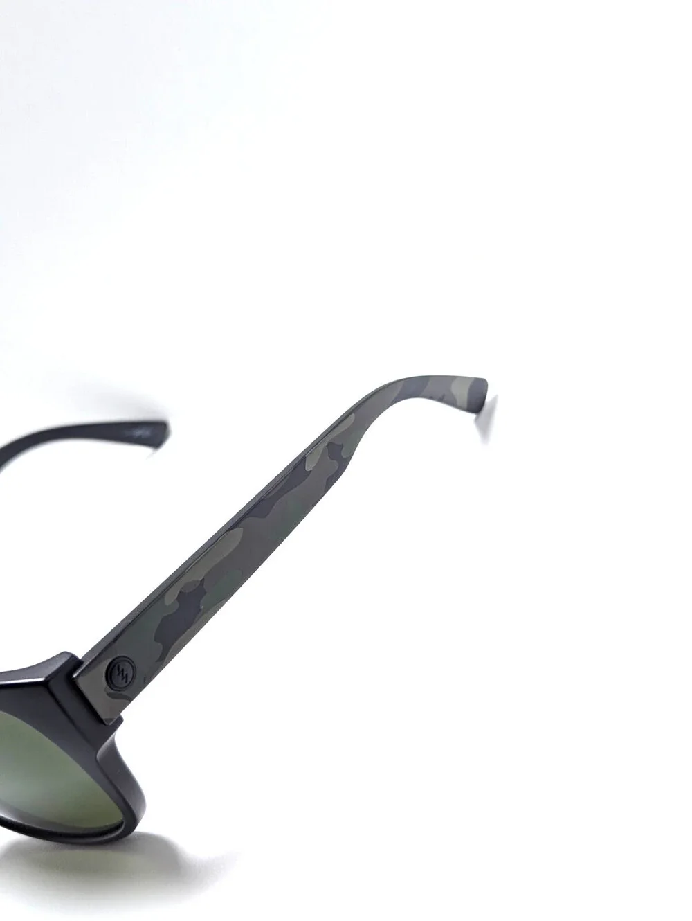 Electric MOPREME Classic Green Lens Black Camo Square Men's Fashion Sunglasses
